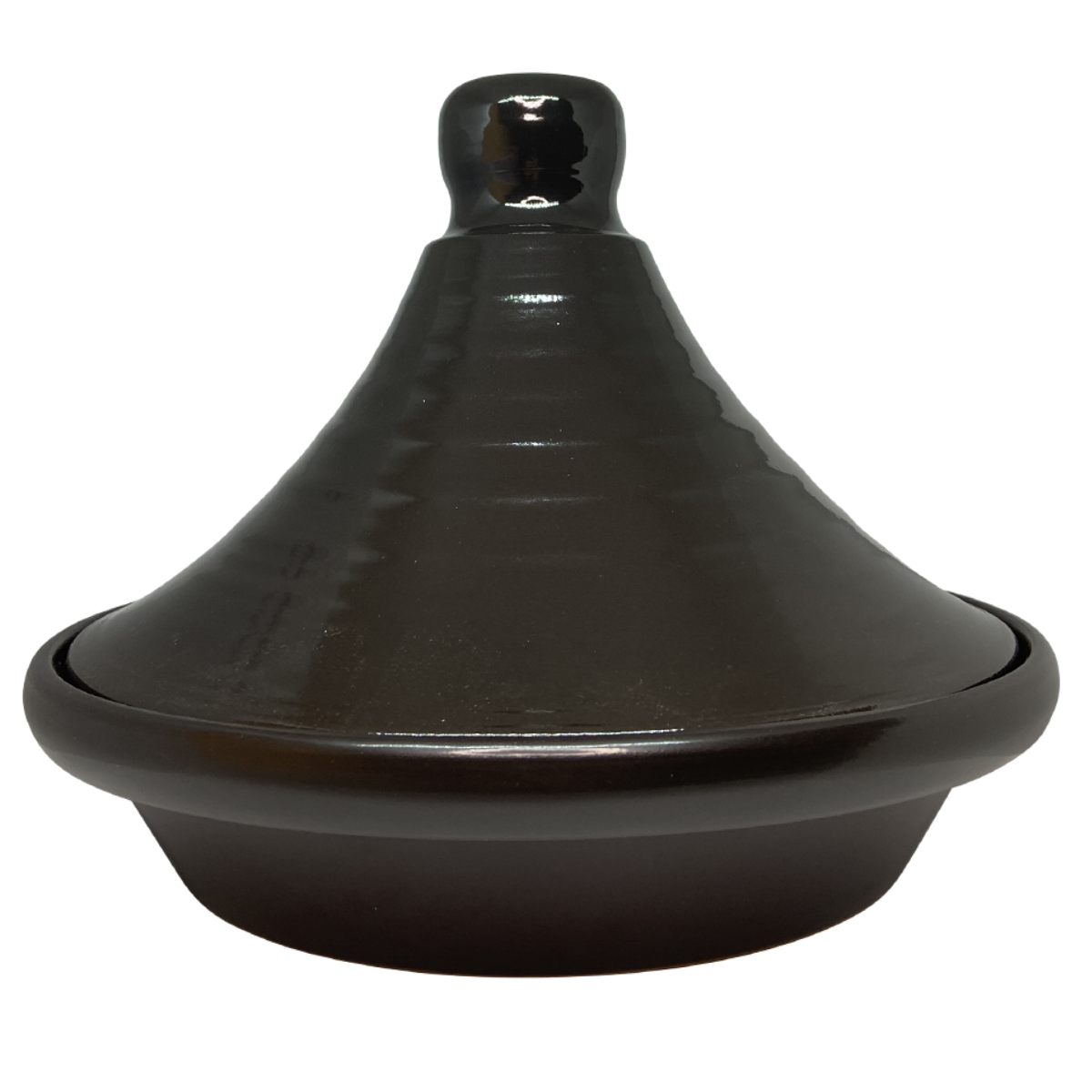Plat à tajine Noir en céramique 32 cm Plat à tajine Noir en céramique 32 cm