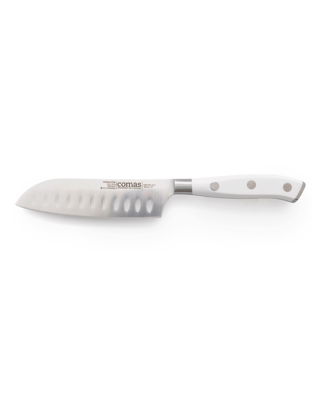 Couteau Santoku en inox - Esprit Cuistot Couteau Santoku en inox - Esprit Cuistot